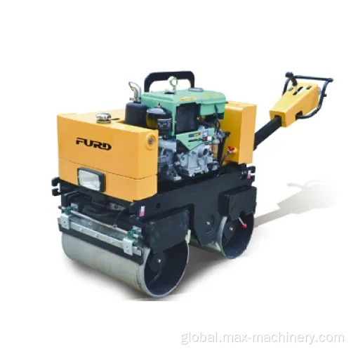 Compacted Concrete Pavement Diesel Vibratory Roller Compactor Roller with Wheel Drum Factory